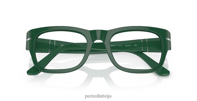 lv Persol po3297v brilles zaļš 2JTZL532