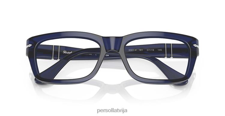 lv Persol po3301v brilles opāls zils 2JTZL579