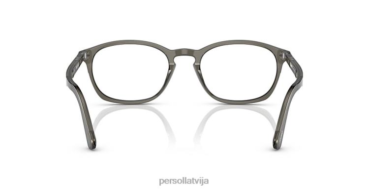 lv Persol po3303v brilles taupe pelēks caurspīdīgs 2JTZL640