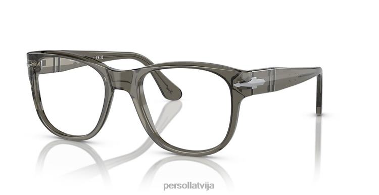 lv Persol po3312v brilles caurspīdīgs taupe pelēks 2JTZL585