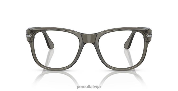 lv Persol po3312v brilles caurspīdīgs taupe pelēks 2JTZL585