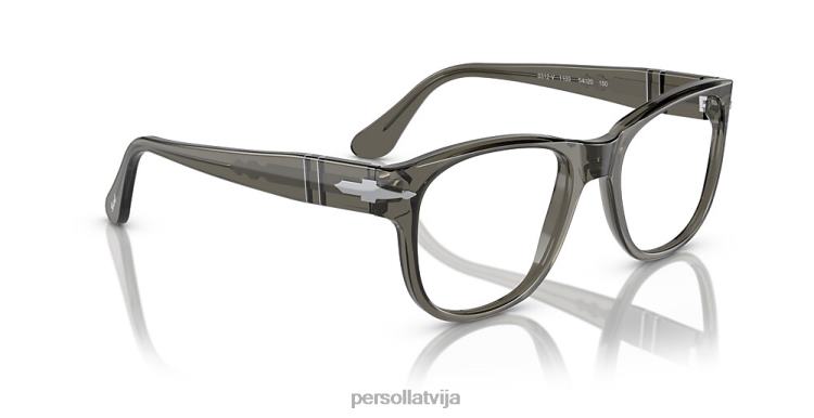 lv Persol po3312v brilles caurspīdīgs taupe pelēks 2JTZL585