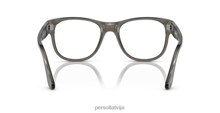 lv Persol po3312v brilles caurspīdīgs taupe pelēks 2JTZL585