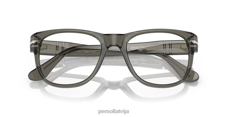 lv Persol po3312v brilles caurspīdīgs taupe pelēks 2JTZL585