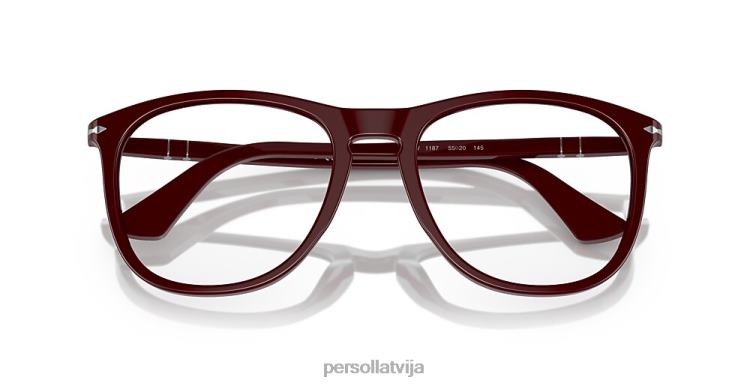 lv Persol po3314v brilles tumši bordo 2JTZL890