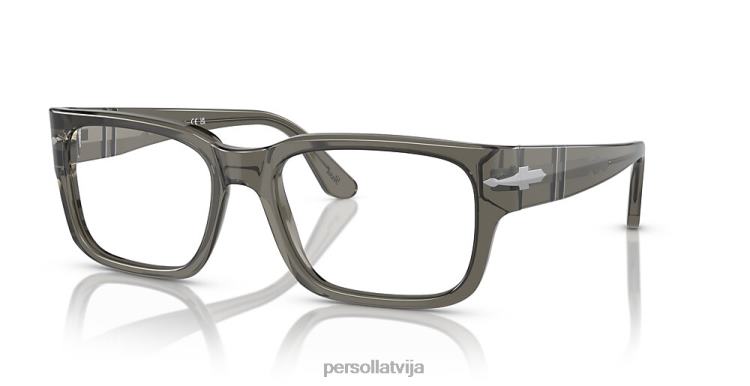 lv Persol po3315v brilles caurspīdīgs taupe pelēks 2JTZL555