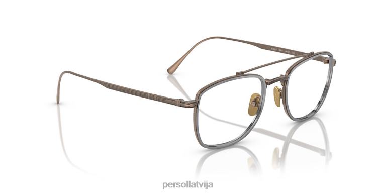 lv Persol po5005vt brilles brūns/gunmetāls 2JTZL704