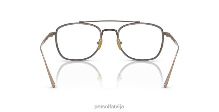 lv Persol po5005vt brilles brūns/gunmetāls 2JTZL704