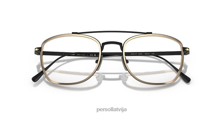 lv Persol po5005vt brilles melns/zelts 2JTZL705