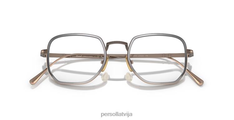 lv Persol po5006vt brilles brūns/gunmetāls 2JTZL737