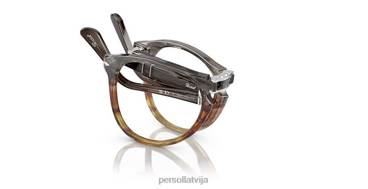 lv Persol po9714vm brilles opāls brūns iestrādājums 2JTZL670