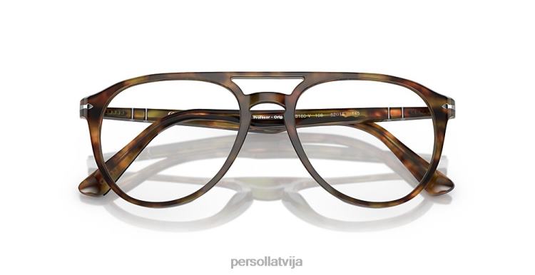 lv Persol po3160v-el profesor oriģināls brilles kafejnīca 2JTZL568