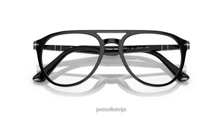 lv Persol po3160v-el profesor oriģināls brilles melns 2JTZL566