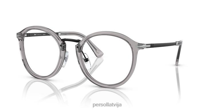 lv Persol po3309v-vico brilles caurspīdīgs pelēks 2JTZL534