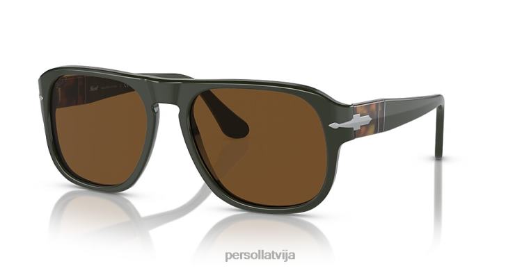 lv Persol po3310s-jean saulesbrilles matēts tumši zaļš 2JTZL59
