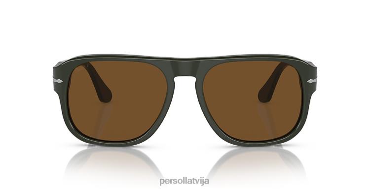 lv Persol po3310s-jean saulesbrilles matēts tumši zaļš 2JTZL59