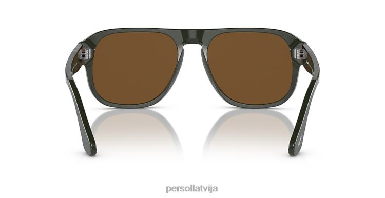lv Persol po3310s-jean saulesbrilles matēts tumši zaļš 2JTZL59