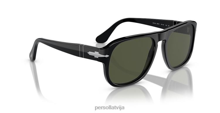 lv Persol po3310s-jean saulesbrilles melns 2JTZL63