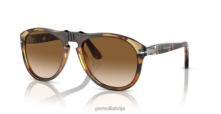 lv Persol jw Andersons saulesbrilles brūni plankumaini pārstrādāti 2JTZL451