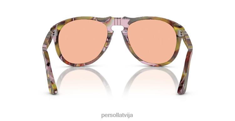 lv Persol jw Andersons saulesbrilles tumši rozā plankumainais pārstrādāts 2JTZL450