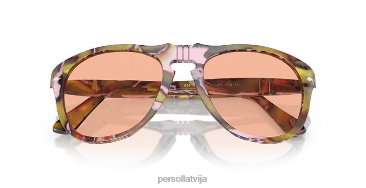 lv Persol jw Andersons saulesbrilles tumši rozā plankumainais pārstrādāts 2JTZL450
