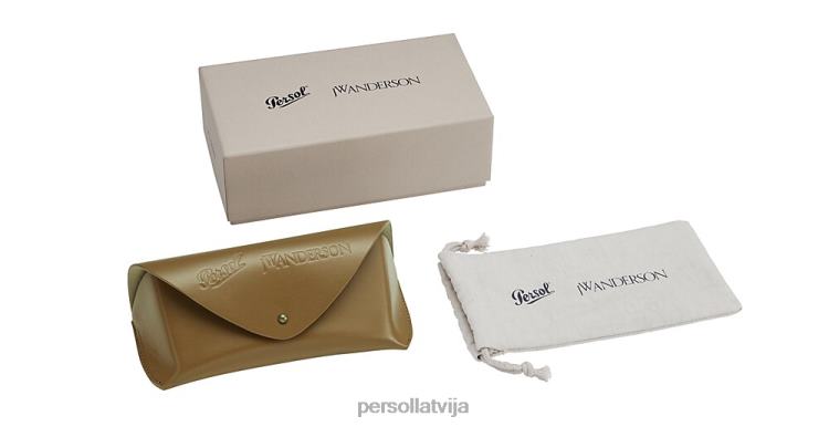 lv Persol jw Andersons saulesbrilles tumši rozā plankumainais pārstrādāts 2JTZL450