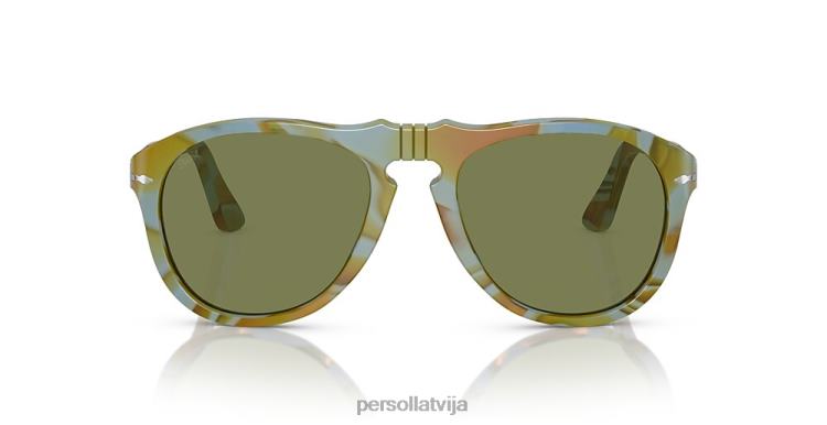 lv Persol jw Andersons saulesbrilles zaļi plankumains pārstrādāts 2JTZL448