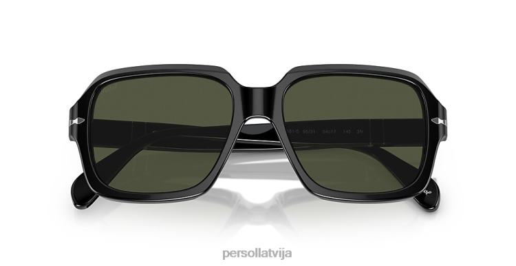 lv Persol po0581s saulesbrilles melns 2JTZL353