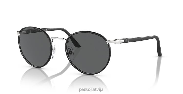 lv Persol po2422sj saulesbrilles sudraba matēts melns 2JTZL257