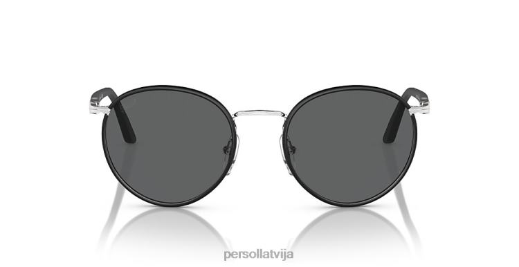 lv Persol po2422sj saulesbrilles sudraba matēts melns 2JTZL257