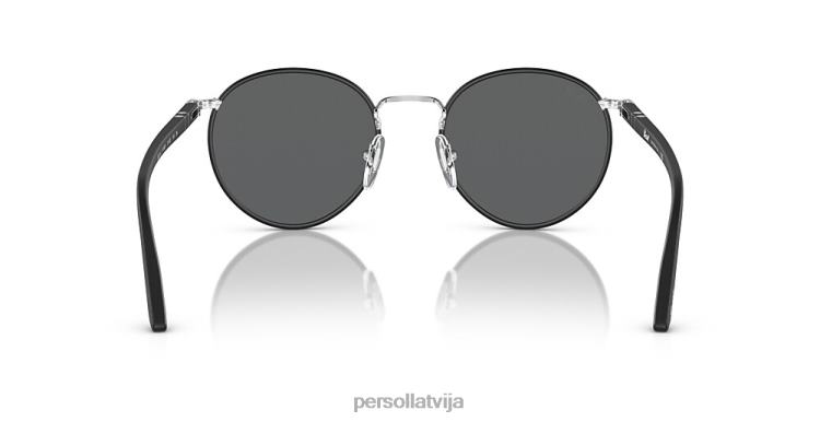 lv Persol po2422sj saulesbrilles sudraba matēts melns 2JTZL257