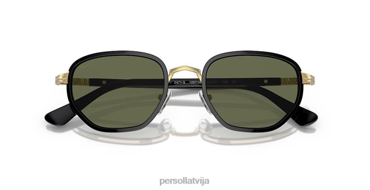 lv Persol po2471s saulesbrilles melns 2JTZL435