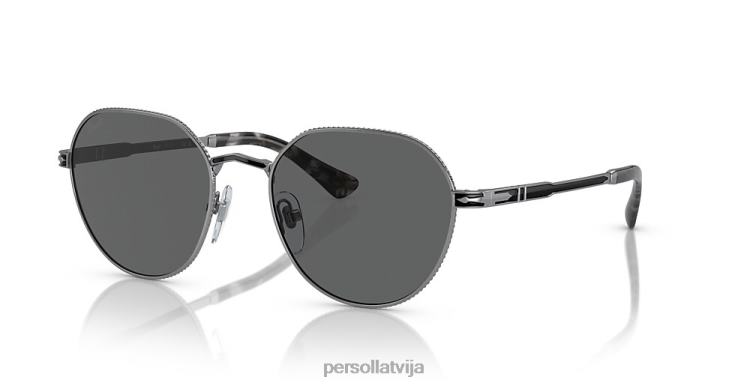 lv Persol po2486s saulesbrilles gunmetāls/melns 2JTZL302