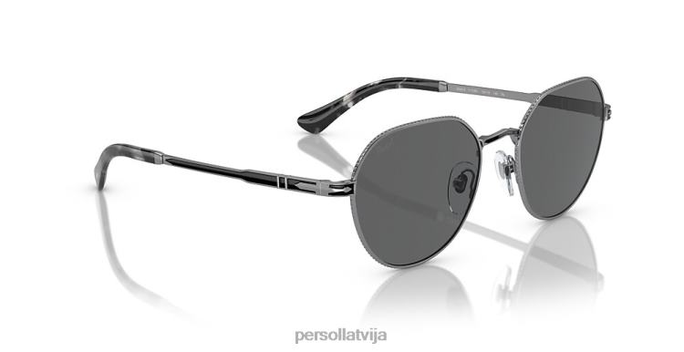 lv Persol po2486s saulesbrilles gunmetāls/melns 2JTZL302
