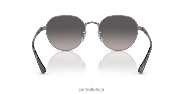 lv Persol po2486s saulesbrilles gunmetāls/melns 2JTZL304