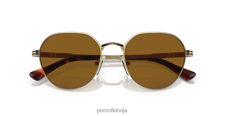 lv Persol po2486s saulesbrilles zelts/havana 2JTZL301