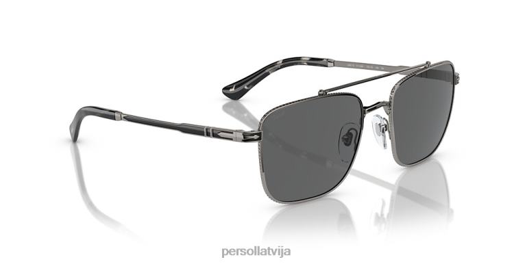lv Persol po2487s saulesbrilles gunmetāls/melns 2JTZL242