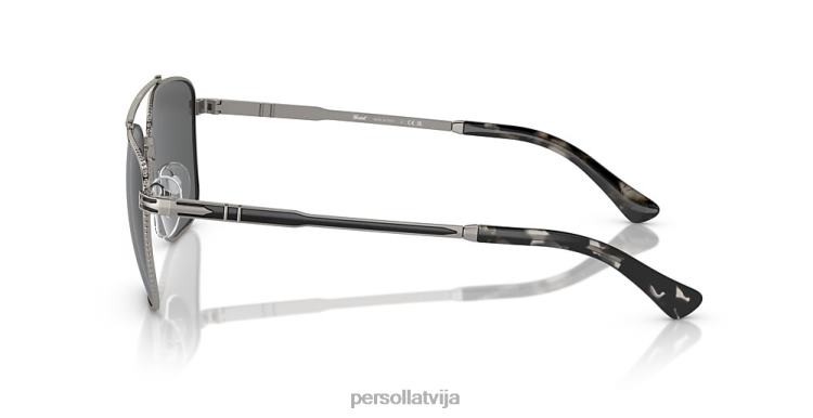 lv Persol po2487s saulesbrilles gunmetāls/melns 2JTZL242
