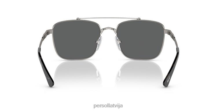 lv Persol po2487s saulesbrilles gunmetāls/melns 2JTZL242