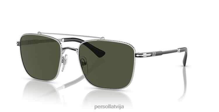 lv Persol po2487s saulesbrilles sudraba/melna 2JTZL244