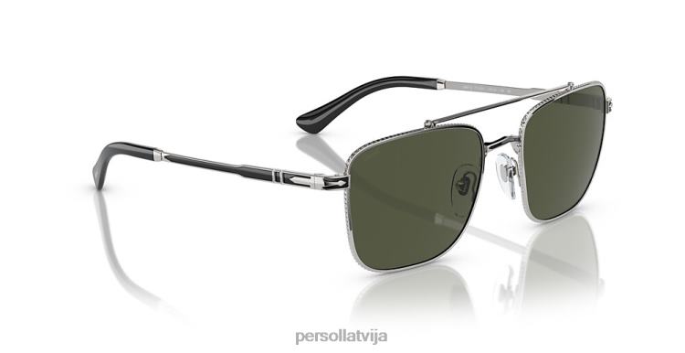 lv Persol po2487s saulesbrilles sudraba/melna 2JTZL244