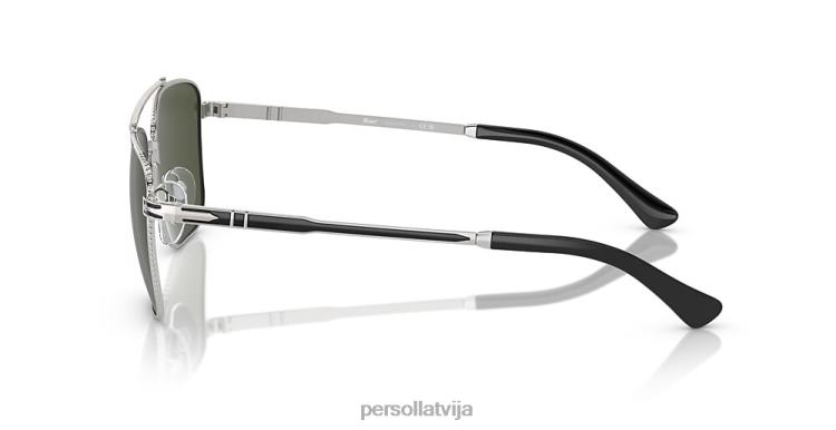 lv Persol po2487s saulesbrilles sudraba/melna 2JTZL244