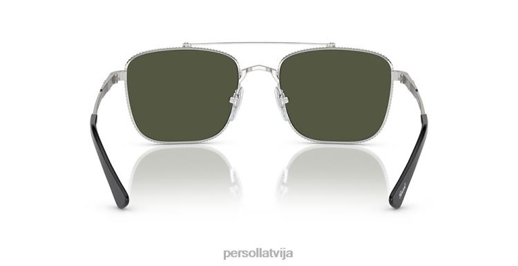 lv Persol po2487s saulesbrilles sudraba/melna 2JTZL244