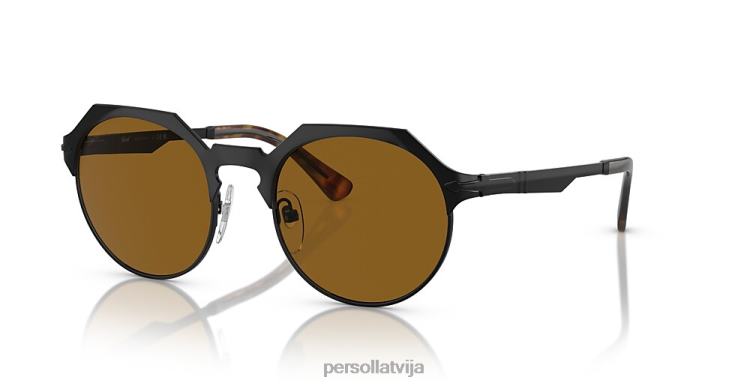 lv Persol po2488s saulesbrilles melns demishiny 2JTZL366