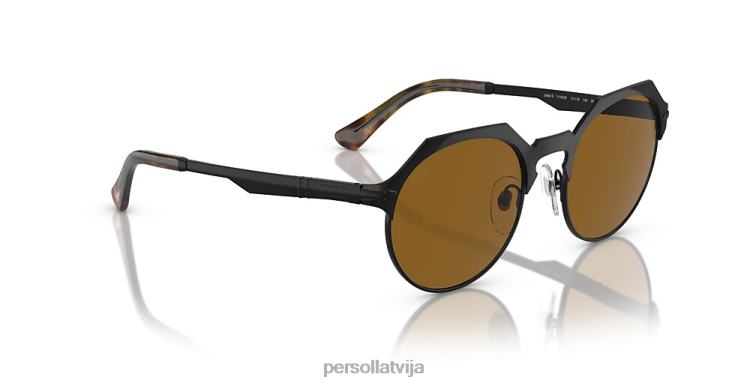 lv Persol po2488s saulesbrilles melns demishiny 2JTZL366