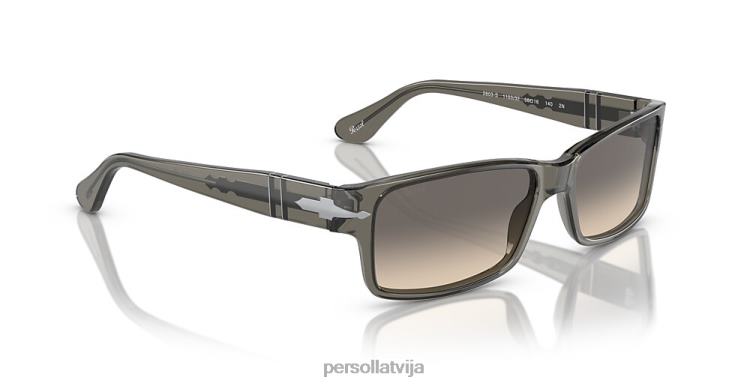 lv Persol po2803s saulesbrilles pelēks taupe caurspīdīgs 2JTZL64