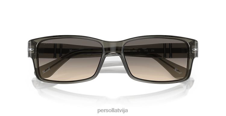 lv Persol po2803s saulesbrilles pelēks taupe caurspīdīgs 2JTZL64
