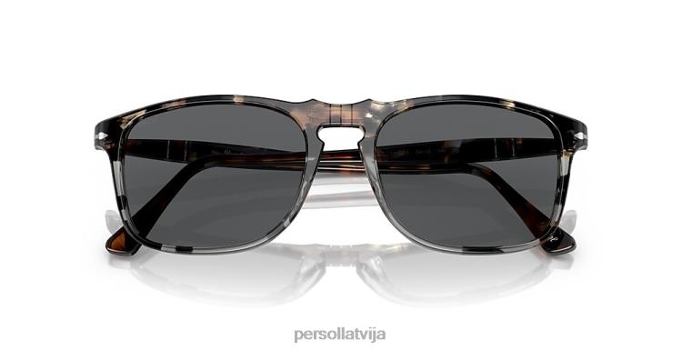 lv Persol po3059s saulesbrilles bruņurupucis brūns bruņurupucis pelēks 2JTZL150