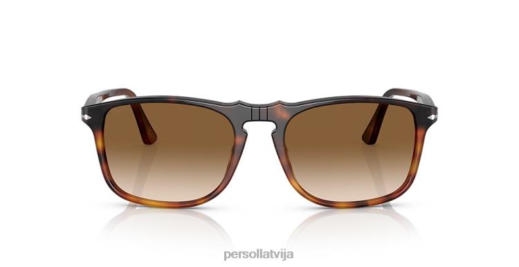 lv Persol po3059s saulesbrilles bruņurupucis tumši/gaiši brūns 2JTZL146