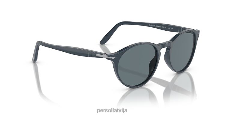 lv Persol po3092sm saulesbrilles putekļaini zils 2JTZL107
